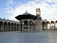 Inside a smaller Mosque at the Citadel