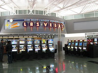 Las Vegas Airport - slots everywhere
