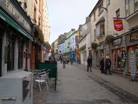 Galway street in the old town