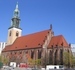St. Marien Church in Alexander Platz area of Berlin.