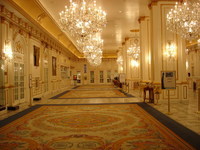 The Paris registration counter...