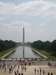 Great view down to the Washington monument from Lincoln steps